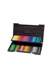 Faber Castell Faber-Castell Polychromos Ahşap Çantalı Kuru Boya Kalem Seti 110013  120'li