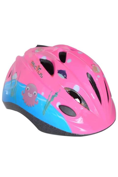 Arzu / Monero Bisiklet Kaskı Çocuk Kız Model 48-56 Cm