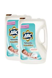 ABC Çamaşır Yumuşatıcısı Sensitive 5 Litre 2  Adet