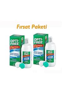 OptiFree Opti Free Express 355ml 2'li Paket Lens Solüsyonu 12/2021