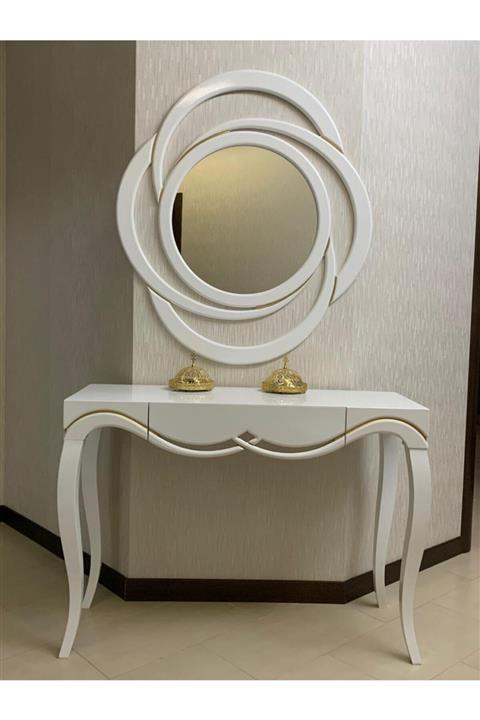 KaizenDesign Dekupeli Dresuar Ayna Takımı