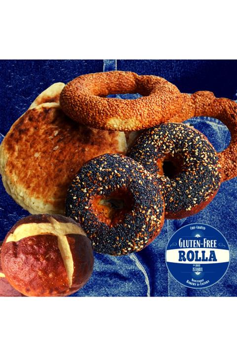 Rolla Gluten Free Glutensiz Tanışma Paketi  Adet Simit, Bazlama, Bagel, Burger Ekmeği 2'şer