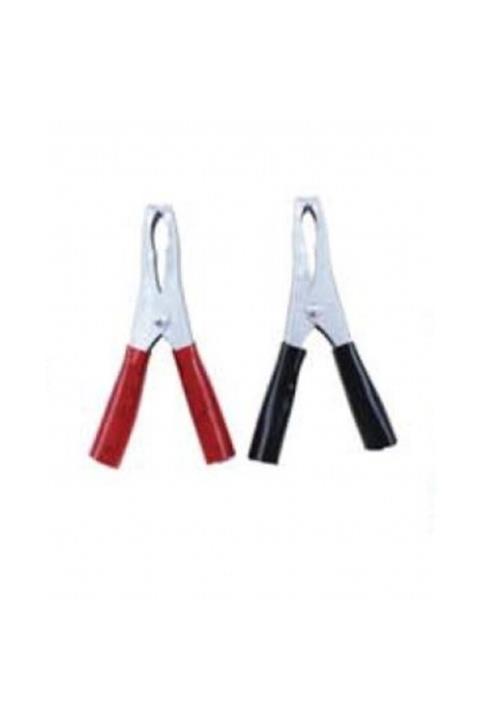 Eltos Akü Takviye Maşası Orta Kırmızı-siyah 1 Çift