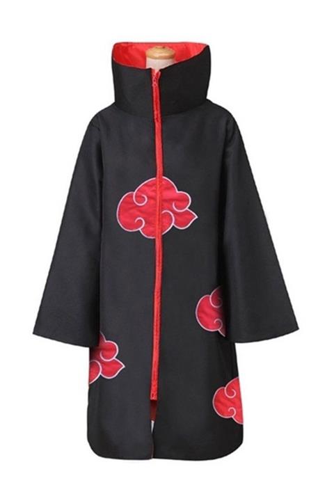 Kostüm Sarayı Yetişkin Anime Naruto Akatsuki Pelerini