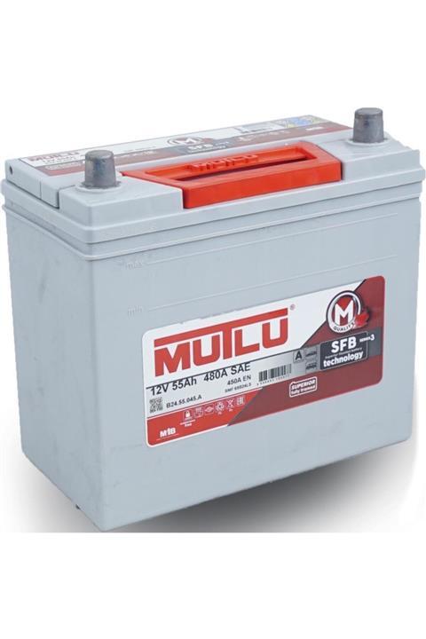 Mutlu 12 Volt 55 Amper Yüksek Düz Üretim Yılı: 2021