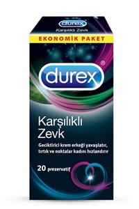 Durex Karşılıklı Zevk Prezervatif 20 Adet