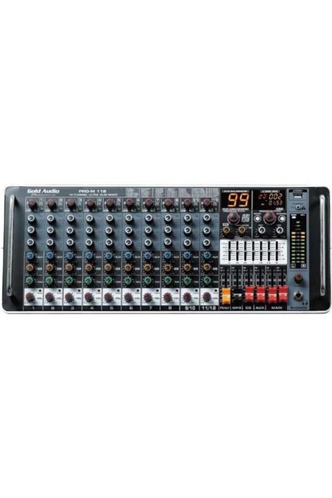 Gold Audio Pro-m 112 Rack Tipi Deck Mikser