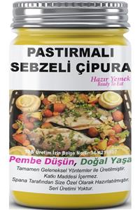 SPANA Pastırmalı Sebzeli Çipura Ev Yapımı Katkısız 330gr