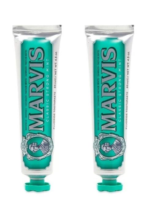 Marvis Yeşil  Classic Strong Mint Diş Macunu 85 ml X 2 Adet 8004395111701-2