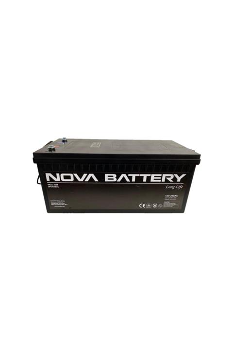 Nova Akü 12v 200 Ah Amper Kuru (agm) Akü