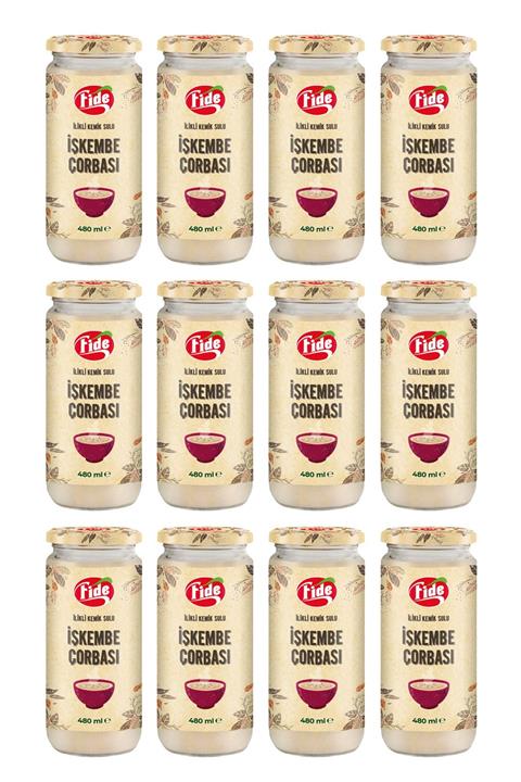 FİDE Işkembe Çorbası 12 X 480 ml