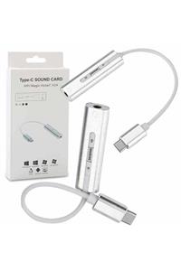 SLINK Sl-usb-c82 Usb 3.1 Type C To 3.5 Mm Audıo Çevirici 10 Cm Kablolu (18234=18887)