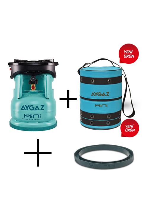 Aygaz Mini Ocak Ekstra + Mini Çanta + Mini Altlık + Mini Tüp