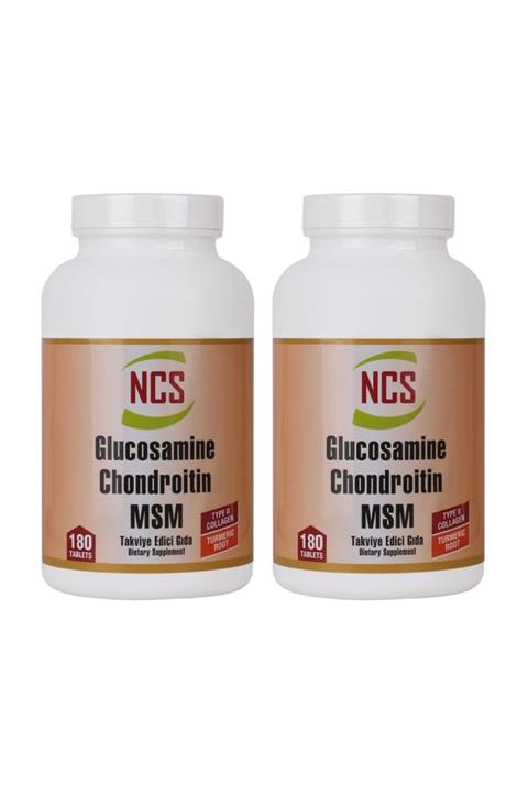 NCS 2 Kutu 360 Tablet Glucosamine Chondroitin Zerdeçal