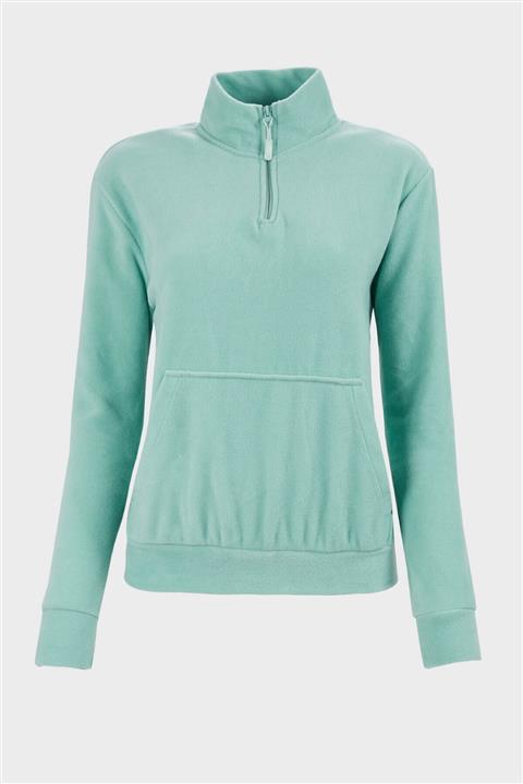 Lela Yarım Fermuarlı Dik Yaka Regular Fit Yumuşak Dokulu Polar 5827020