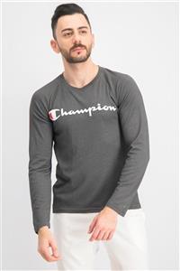 Champion Sweathirt Koyu Gri Sıfır Yaka Pullover Granite