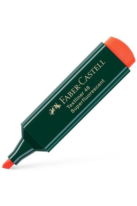 Faber Castell Fosforlu Kalem Renk Çeşitleri Turuncu