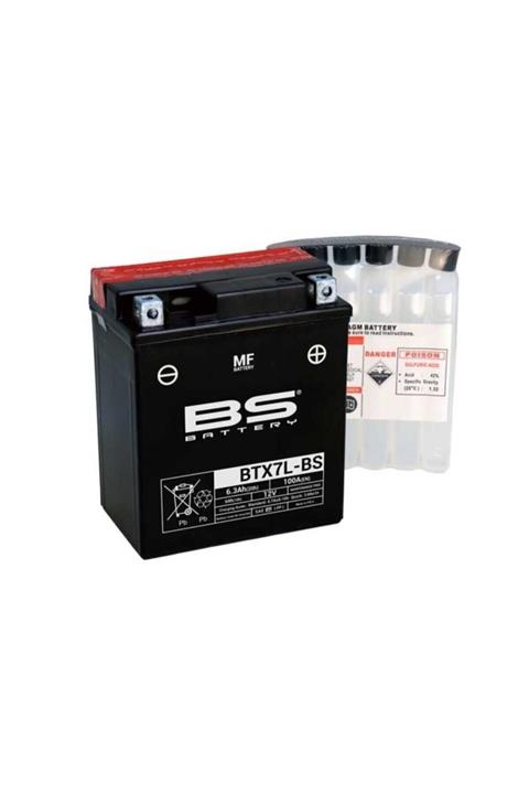 BS Battery Btx7l Ytx7l - Bs 12 V 6.3 Amper Uyumlu Motosiklet Aküsü