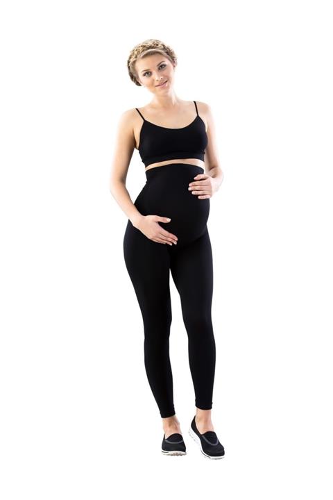 Emay Kadın Siyah Dikişsiz Hamile Taytı