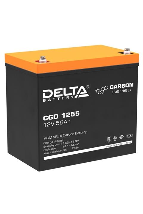 DELTA BATTERY , Cgd 1255: Kurşun-karbon Akü
