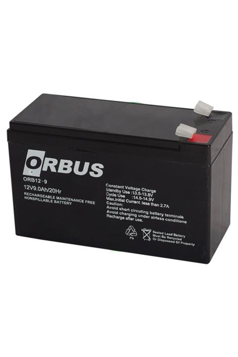 ORBUS Akü 12 Volt 9 Amper Powermaster - ( 150 X 65 X 90 Mm )