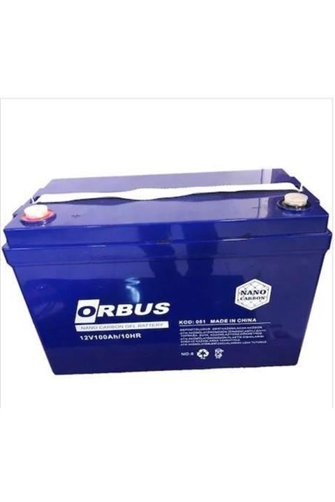ORBUS 12 Volt 100 Amper Jel Akü