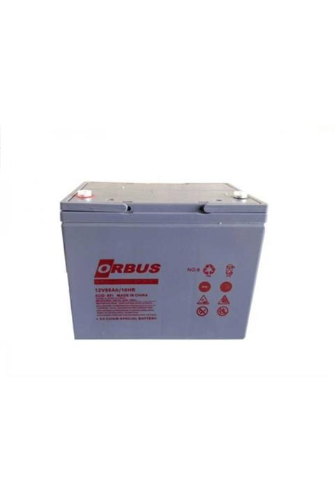 ORBUS Engelli Araç Aküsü 12v 80ah