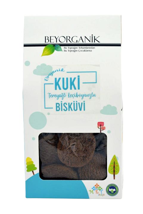 BEYORGANİK Tereyağlı Keçiboynuzlu Bisküvi 120gr