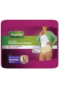 Depend Emici Külot Kadın Büyük Eko Paket 16'lı