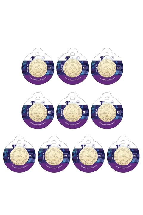 Ahlatcı 22 Ayar-10 Gram Külçe Altın
