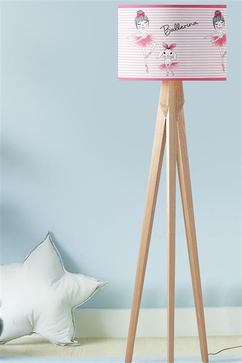 Homamia Dekoratif Çocuk Odası Lambader Balerin Tavşan