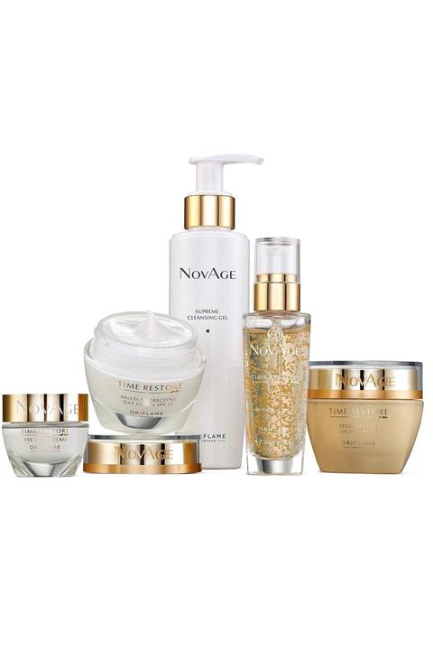 Oriflame Novage Time Restore Yaşlanma Karşıtı Cilt Bakım Seti