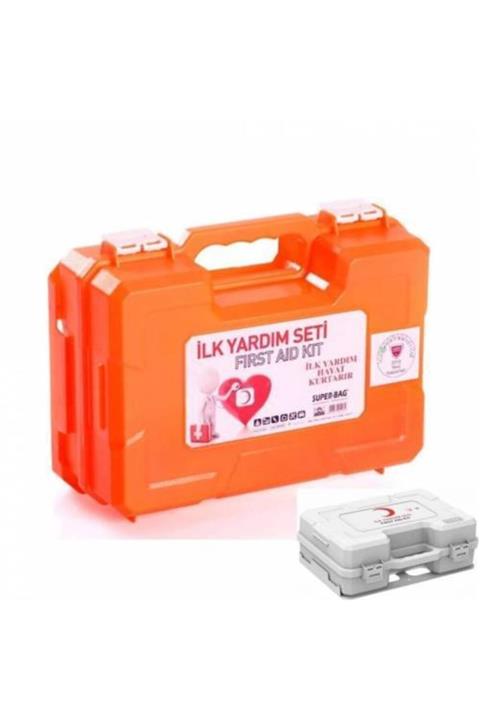 Mashotrend 50 Parçalı Ilk Yardım Seti - Iş Güvenlik Seti - Ilk Yardım Çantası - Duvara Asılabilir