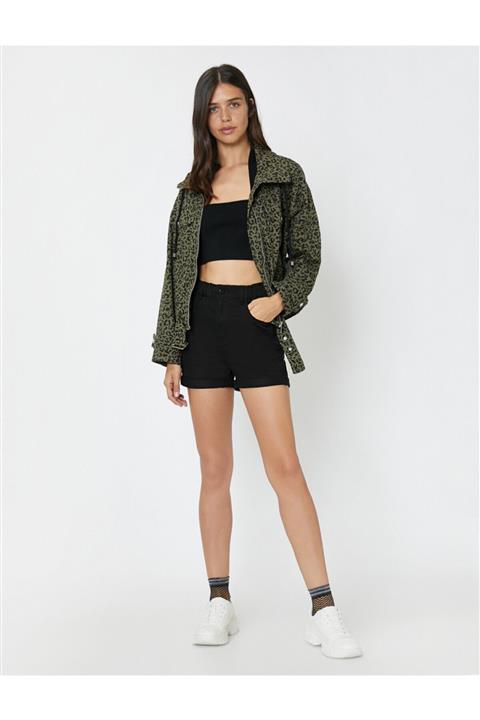 Koton Cep Detaylı Şort