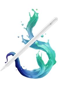Fuchsia Apple Ipad 10.2 8.nesil Stylus Yazım Ve Çizim Için Avuç Içi Reddetmeli Dokunmatik Kalem