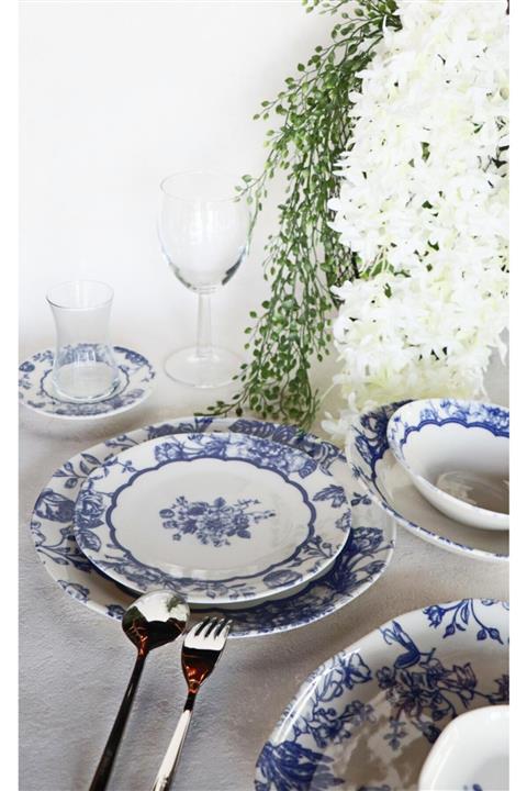 Tulü Porselen 2'li 25cm Kayık Tabak