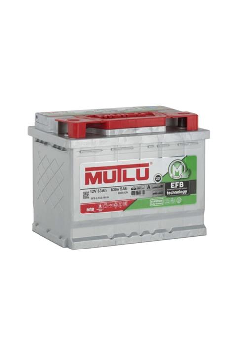 Mutlu 12 Volt 63 Efb Start Stop Üretim Yılı: 2021