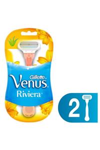 Gillette Venus Riviera Kullan At Kadın Tıraş Bıçağı 2'li