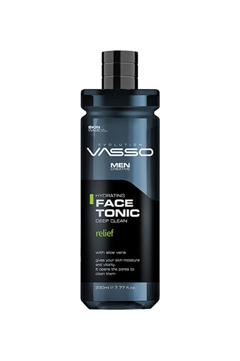 Vasso Men Erkeklere Özel Gözenekleri Açan Yüz Temizleme Toniği - Vasso Men Face Tonic 260 ml