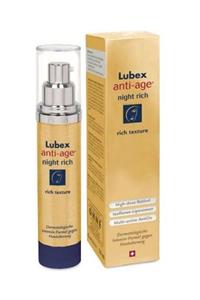 Lubex Anti-age Night Rich 50 Ml - Çok Kuru Yaşlı Yüz Cildi Için Yaşlanma Karşıtı Gece Kremi