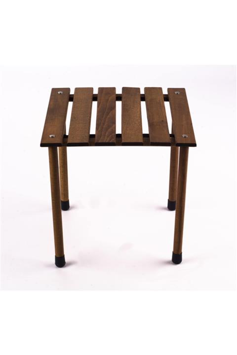 Bag The Joy Mini 40 X 40 X 40 Katlanır Rulo Kamp Ve Piknik Masası Kahverengi