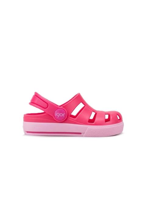 IGOR S10284-007 Unisex Çocuk Ola Combı Fuscia Rosa Sandalet