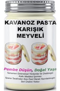 SPANA Kavanoz Pasta Karışık Meyveli Ev Yapımı Katkısız 330gr