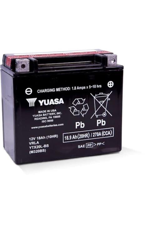 Yuasa Ytx20l-bs 12v 18ah Akü