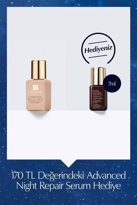 Estee Lauder Seyahat Boy Fondöten - Double Wear Foundation Stay-in-place, 15ml, 3n1 Ivory Beige 887167352971