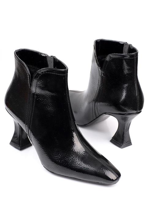 Capone Outfitters Capone Orta Topuklu Sivri Küt Burunlu Abiye Şık Bot