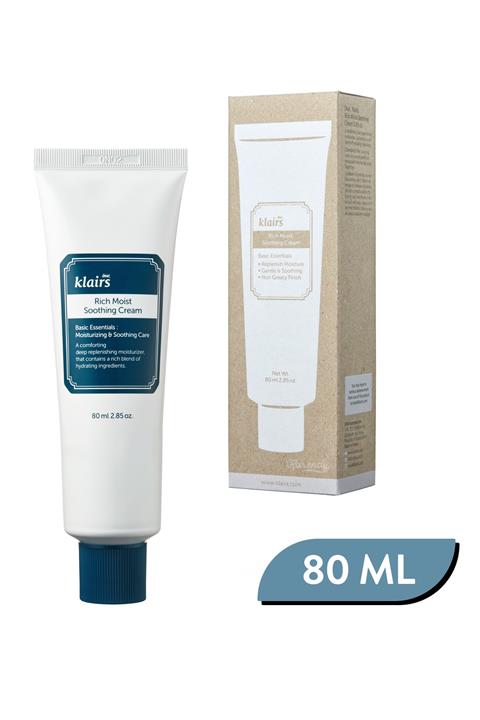Dear Klairs Klairs Rich Moist Soothing Cream - Yatıştırıcı Nemlendirici Krem 80ml