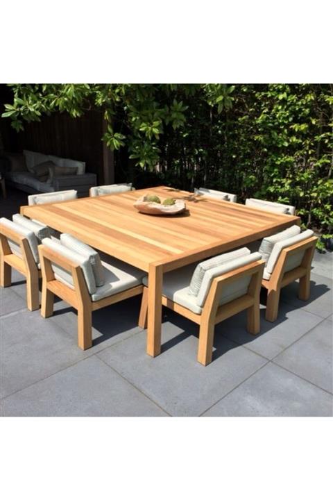 AHŞAP GEMİSİ Pier Dış Mekan Masa Takımı