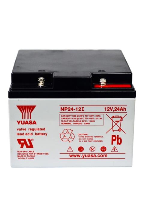 Yuasa Np 12v 24ah Bakımsız Akü