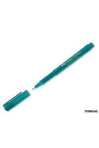 Faber Castell FABER 1554 BROADPEN TURKUAZ KALEM 155456